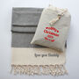 Personalised Cotton Throw, Gift For Nanny, thumbnail 2 of 10