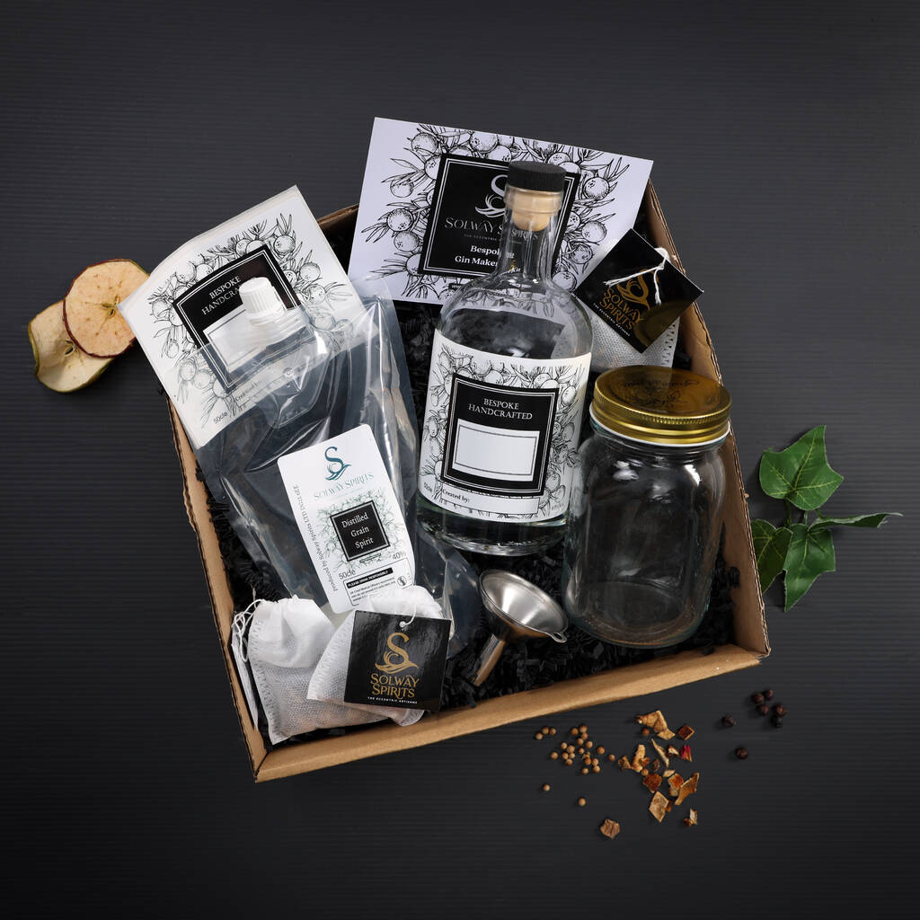 Bespoke Gin Makers Kit By SOLWAY SPIRITS