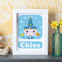 Personalised Children's Wizard Clock, thumbnail 3 of 7