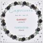 Capricorn Zodiac Crystal Bracelet Birthday Gift For Her, thumbnail 1 of 7