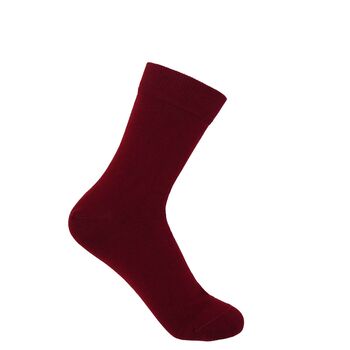 Customised Red Luxury Women's Socks Three Pair Gift, 4 of 6