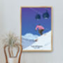 Val D'isere Ski Resort France Travel Poster Art Print, thumbnail 5 of 8