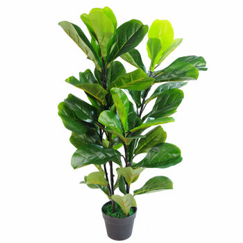 Realistic Artificial Fiddle Fig Plant, 2 of 2