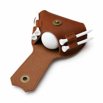 Personalised Golf Ball And Tee Holder Pouch, 6 of 6