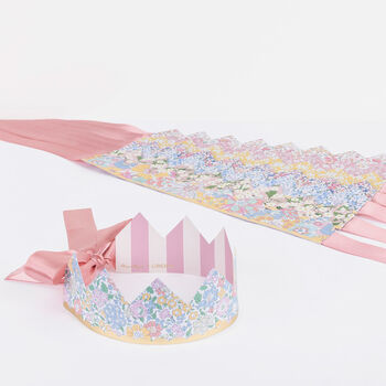 Liberty Multi Print Party Crowns Set Of Eight, 2 of 5