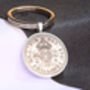 1946 80th Birthday Two Shilling Keyring Gift, thumbnail 1 of 4