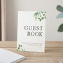 Green Eucalyptus Wedding Guest Book, thumbnail 4 of 4