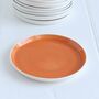 Colourful Handmade Porcelain Tea Plate, thumbnail 10 of 12