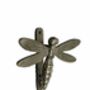 Brass Dragonfly Door Knocker Pewter Finish, thumbnail 4 of 4