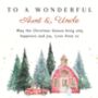 Personalised Christmas Candle Gift For Auntie And Uncle First Christmas, thumbnail 7 of 7