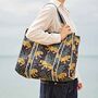 Reversible Cheetah Print Quilted Cotton Tote Bag, thumbnail 1 of 3