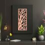 Geometric Wooden Tree Wall Art Modern Hanging Decor, thumbnail 9 of 12