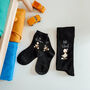 Funny Dad And Kid Socks Gift Set, thumbnail 4 of 7