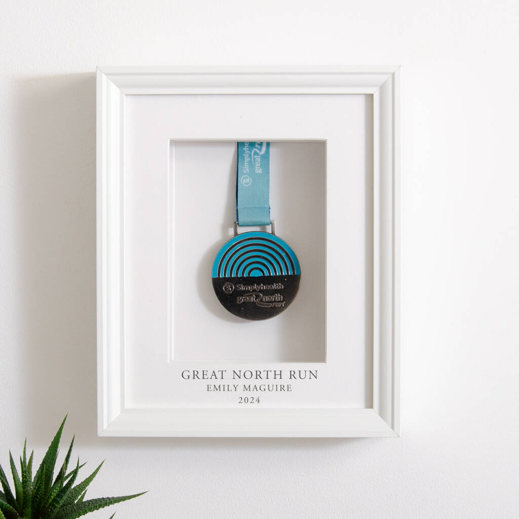 Personalised Medal Memory Frame, 1 of 7