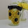 Sunflower Hand Painted Bud Vase, thumbnail 4 of 8