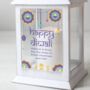 Personalised Diwali White Lantern, thumbnail 3 of 4