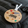 Personalised School Bag Tag Outer Space, thumbnail 3 of 3