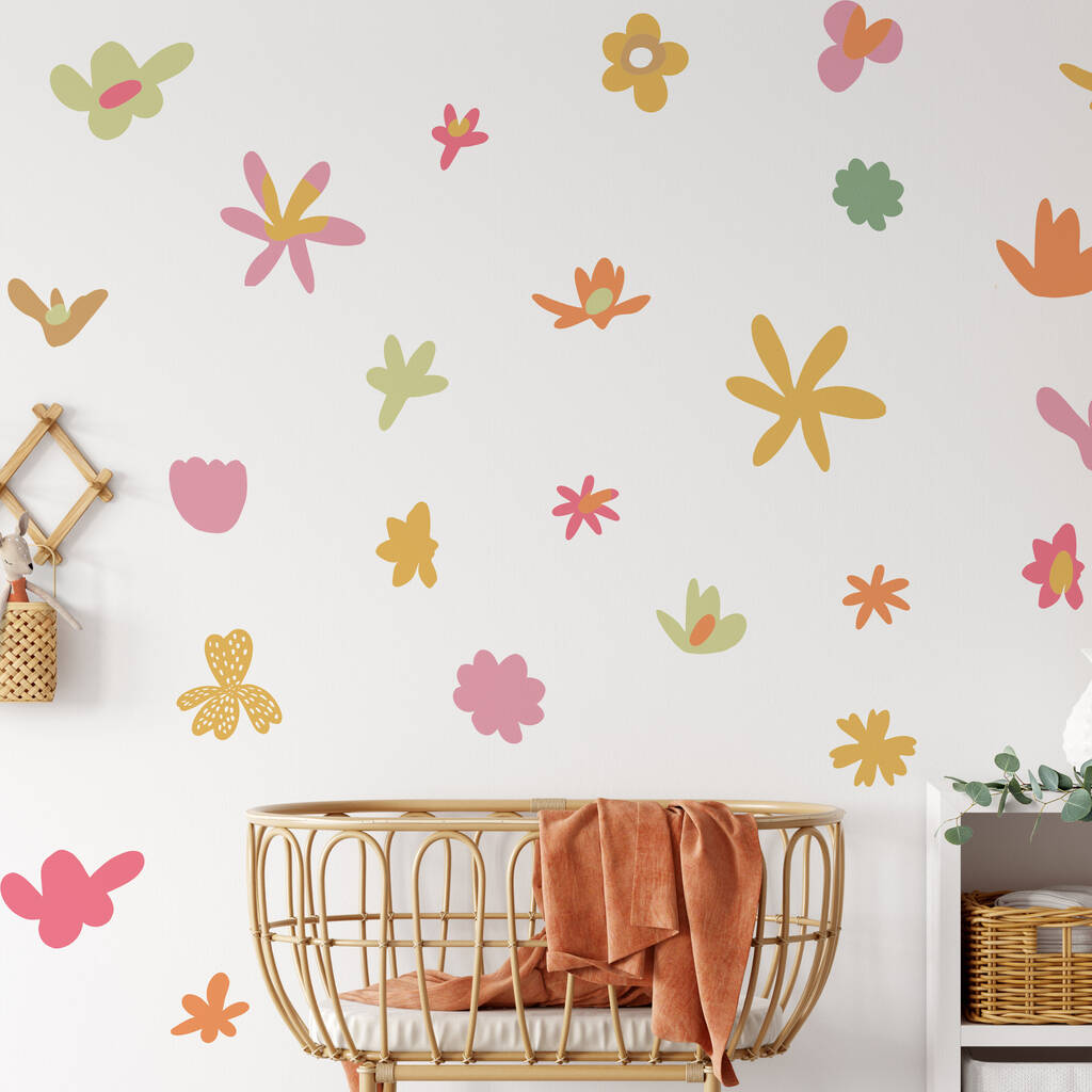 Bloom Floral Wall Stickers