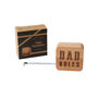 Oak Wooden 'Dad Rules' Square Tape Measure, thumbnail 2 of 5