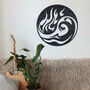 Yin Yang Wooden Wall Art: Balance For Home Decor, thumbnail 4 of 12