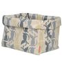 Oilcloth Dog Toy Storage Basket In Rufus Fabric, thumbnail 2 of 4