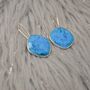 Sterling Silver Howlite Earrings, thumbnail 9 of 9