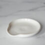 White Stoneware Spoon Rest Free Shipping, thumbnail 5 of 5