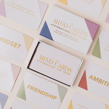 Mind Cards: Affirmations For Teens | 50 Cards For Confidence, Motivation And Emotional Wellbeing Simple Daily Prompts For A Positive Mindset, 6 of 7
