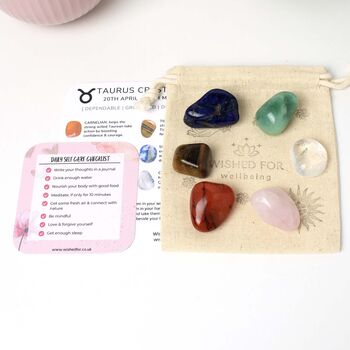 Taurus Lucky Crystals Gift Set, 4 of 6