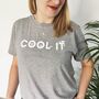 Cool It Climate Change Ladies T Shirt, thumbnail 2 of 10