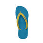 Brilliant Blue Natural Rubber Flip Flops, thumbnail 8 of 10