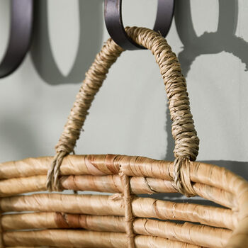 Set Of Two Long Wall Baskets, 3 of 4
