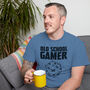 Old School Gamer 20 Sided Dice Tshirt, thumbnail 2 of 7