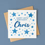 Personalised Birthday Card For Him – With Name, thumbnail 2 of 4