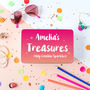 Children's Personalised 'Treasures' Storage Tin, thumbnail 1 of 6