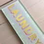 Hand Painted Gold Leaf Home Sign, thumbnail 2 of 3