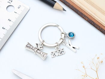 2025 Graduation Keyring, Personalised Gift Keepsake, 2 of 8