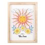 Sun Celestial Framed Wall Print, thumbnail 2 of 5