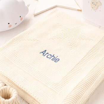 Luxury Cream Welcome Baby Knitted Essentials And Toy Gift Set, 5 of 12
