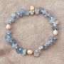 Heartsease Aquamarine Bracelet, thumbnail 4 of 6