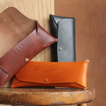 Personalised Leather Glasses Case, 6 of 11