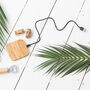 Personalised Wireless Bamboo Phone Charger Star, thumbnail 4 of 4