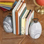 Dad's Personalised Natural Marble Book Ends, thumbnail 1 of 8