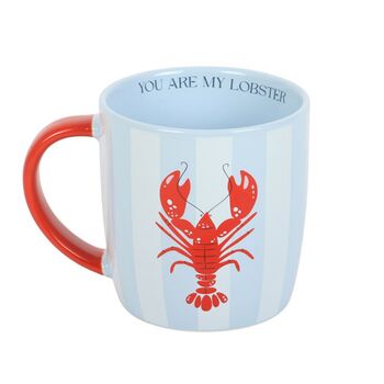 Gifts For Him And Her You Are My Lobster Mug, 6 of 6
