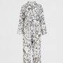 Tree Of Life Monochrome Long Pyjamas, thumbnail 6 of 7