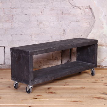 Industrial Tv Unit Tv Stand, 4 of 4