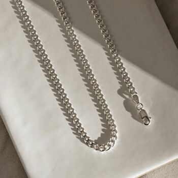 Sterling Silver Curb Chains, 9 of 12