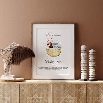 My Signature Cocktail Personalised Print, 5 of 12