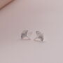 Sterling Silver Ginkgo Leaf Earrings In Gift Box, thumbnail 5 of 8