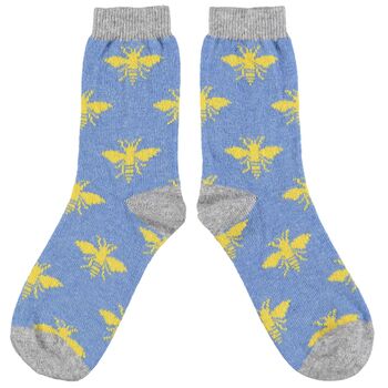 Soft Lambswool Ankle Socks For Women, 6 of 12